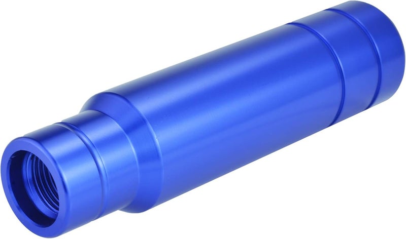 Abfer Metal Heavy Shift Knob, 5" Aluminum Alloy Weighted Gear Lever Stick Shifter Handle Fit Most Automatic Manual Vehicle (Blue) - Image 5